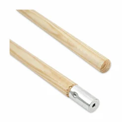 Boardwalk Lie-Flat Screw-In Mop Handle, 1.13" dia x 54", Natural