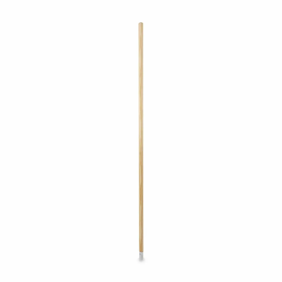 Boardwalk Lie-Flat Screw-In Mop Handle, 1.13" dia x 54", Natural