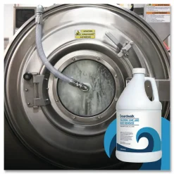 Boardwalk Liquid Fragrance-Free, Dye-Free Laundry Detergent, Unscented, 1 gal Bottle, 4/Carton