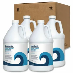 Boardwalk Liquid Laundry Detergent, Fresh and Clean Scent, 1 gal Bottle, 4/Carton