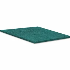 Boardwalk Medium-Duty Scouring Pad, 6 x 9, Green, 20/Carton