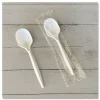 Boardwalk Mediumweight Wrapped Polypropylene Cutlery, Soup Spoon, 4.86", Plastic, White, 1,000/Carton