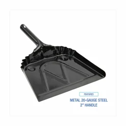 Boardwalk Metal Dust Pan, 12 x 14, 5