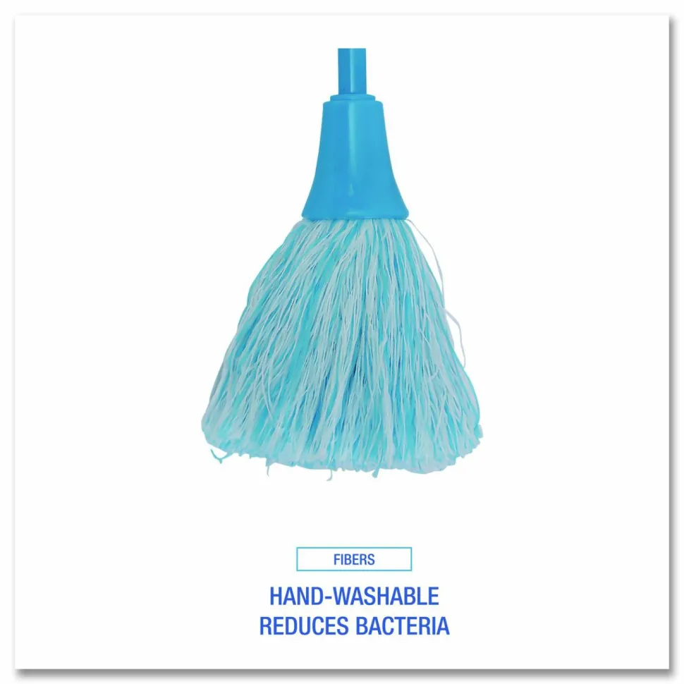 Boardwalk MicroFeather Mini Microfiber Duster, 11" Plastic Handle