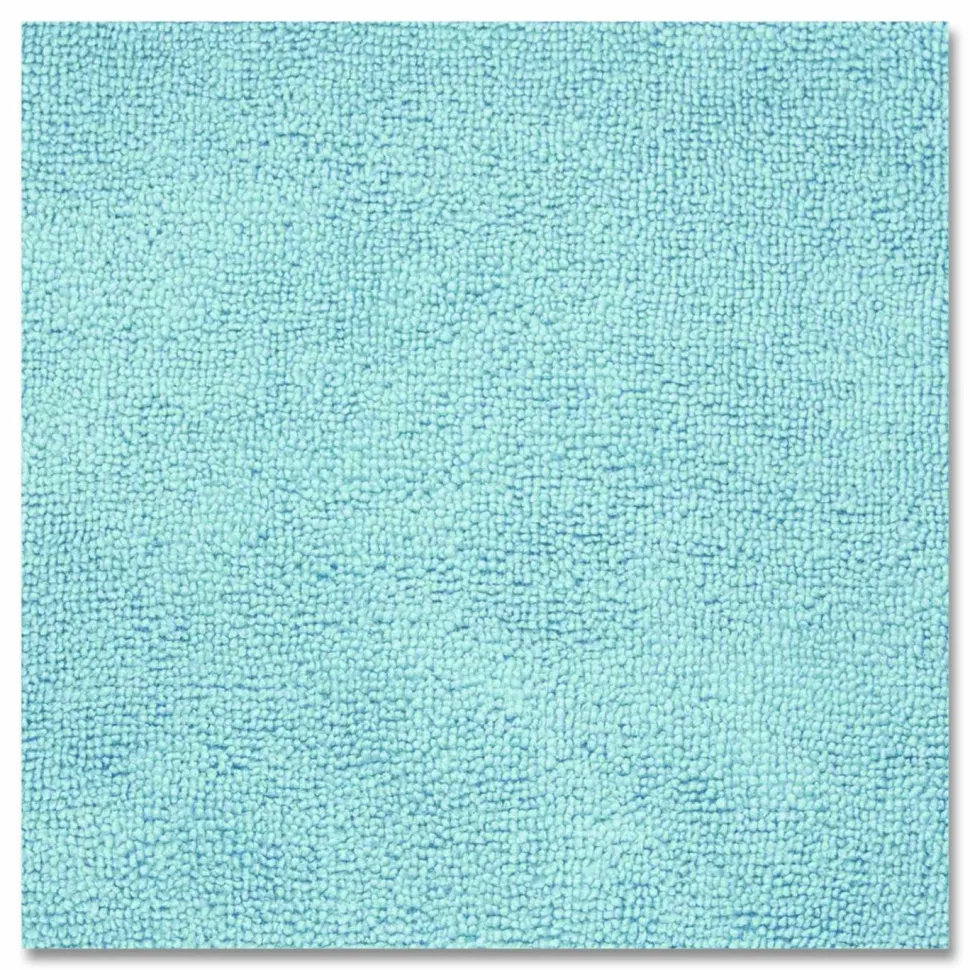Boardwalk Microfiber Cleaning Cloths, 12 x 12, Blue, 12/Pack