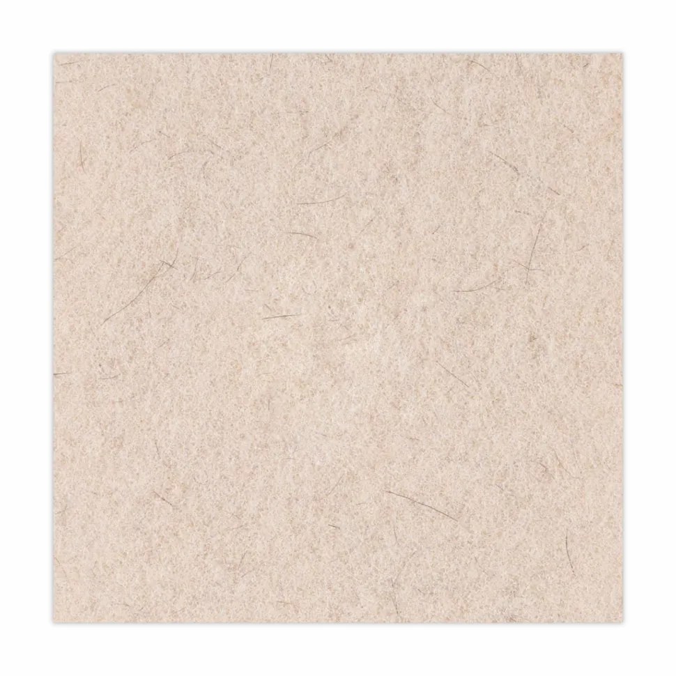 Boardwalk Natural Hog Hair Burnishing Floor Pads, 20" Diameter, Tan, 5/Carton