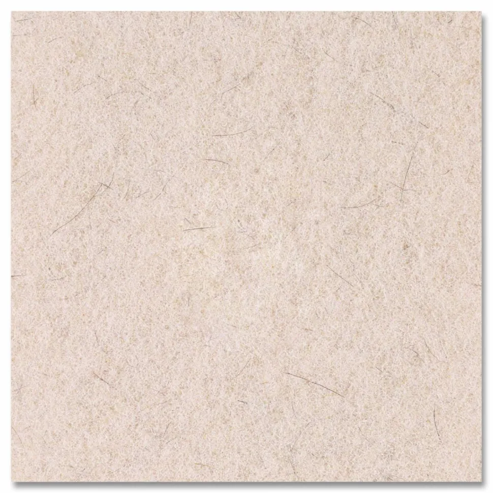 Boardwalk Natural Hog Hair Burnishing Floor Pads, 19" Diameter, Tan, 5/Carton