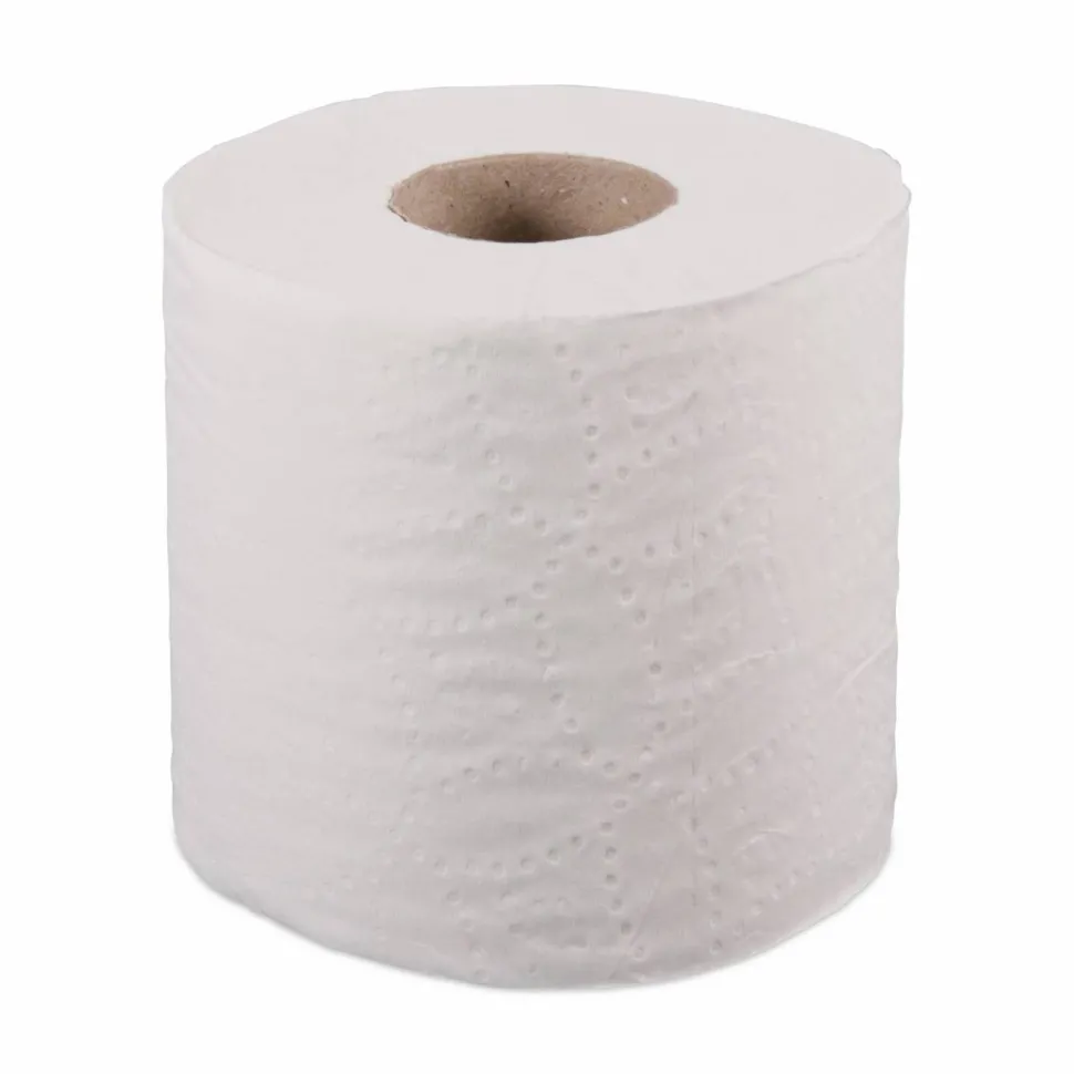 Boardwalk One-Ply Toilet Tissue, Septic Safe, White, 1,000 Sheets/Roll, 96 Rolls/Carton
