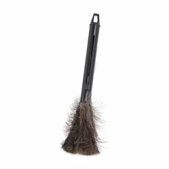 Boardwalk Ostrich Feather Duster, 9" to 14" Retractable Plastic Handle