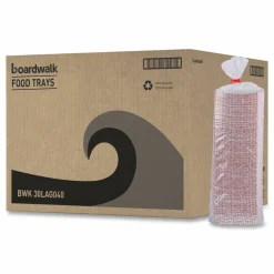 Boardwalk Paper Food Baskets, 6 oz Capacity, 3.78 x 4.3 x 1.08, Red/White, 1,000/Carton