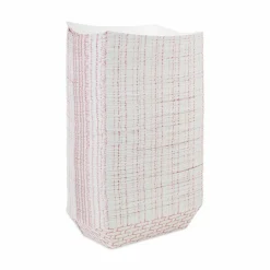Boardwalk Paper Food Baskets, 5lb Capacity, Red/White, 500/Carton