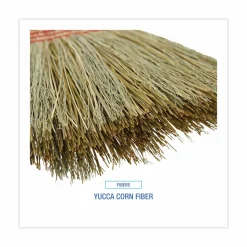 Boardwalk Parlor Broom, Yucca/Corn Fiber Bristles, 55.5