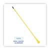 Boardwalk Plastic Jaws Mop Handle for 5" Wide Mop Heads, 1" dia x 60", Yellow