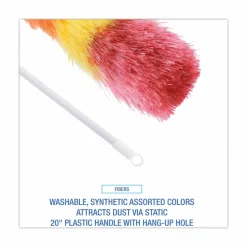 Boardwalk Polywool Duster, 20" Plastic Handle