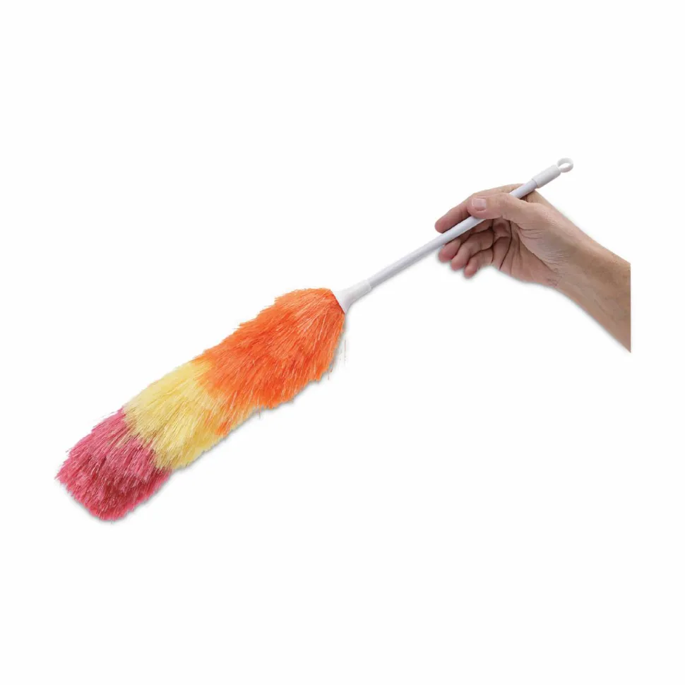 Boardwalk Polywool Duster, 20" Plastic Handle