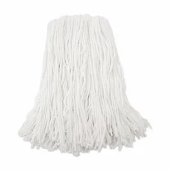 Boardwalk Premium Cut-End Wet Mop Heads, Rayon, 16oz, White, 12/Carton