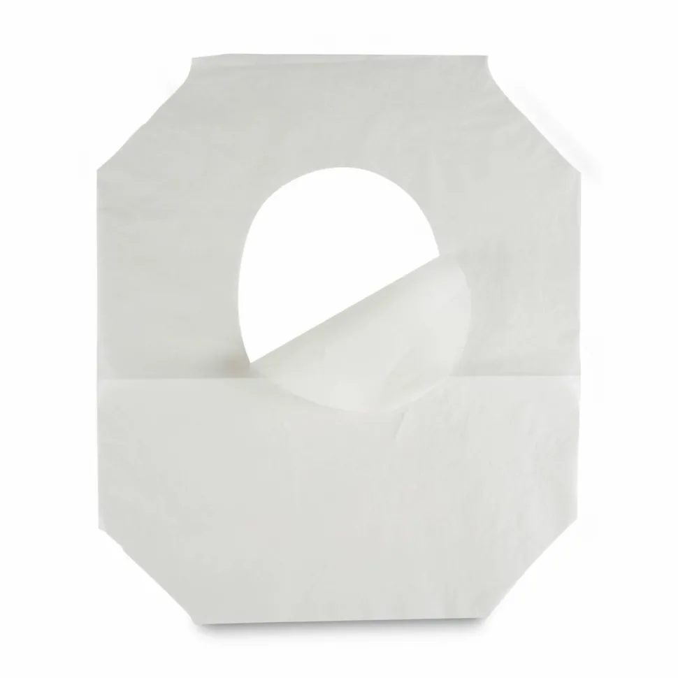 Boardwalk Premium Half-Fold Toilet Seat Covers, 14.17 x 16.73, White, 250/Sleeve, 20 Sleeves/Carton