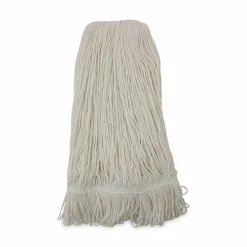 Boardwalk Pro Loop Web/Tailband Wet Mop Head, Rayon, 24oz, White, 12/Carton