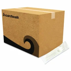 Boardwalk School Cutlery Kit, Mediumweight, Napkin/Spork/Straw, 5.31