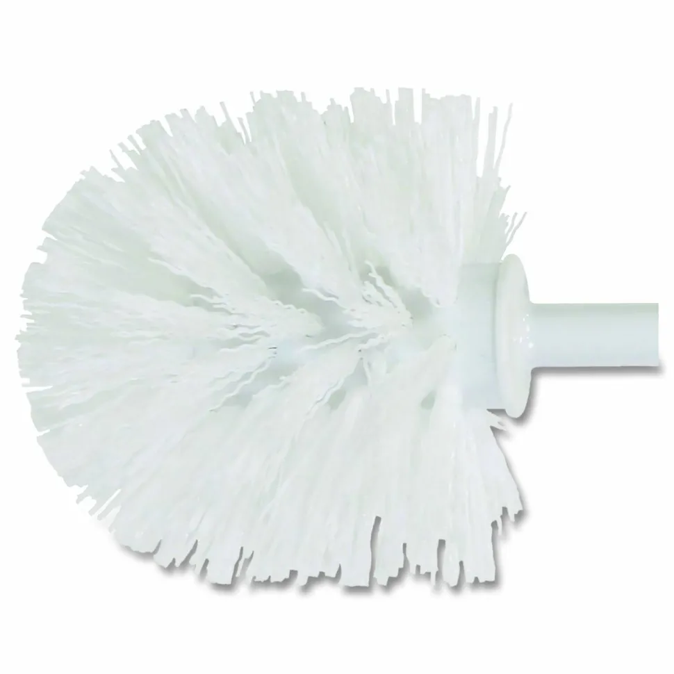 Boardwalk Spiral Bowl Brush, 13" Handle, White