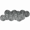 Boardwalk Stainless Steel Scrubber, Medium Size, Steel Gray, 72/Carton