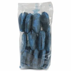 Boardwalk Steel Wool Soap Pads, 3 x 2.5, Blue, 15 Pads/Box, 12 Boxes/Carton