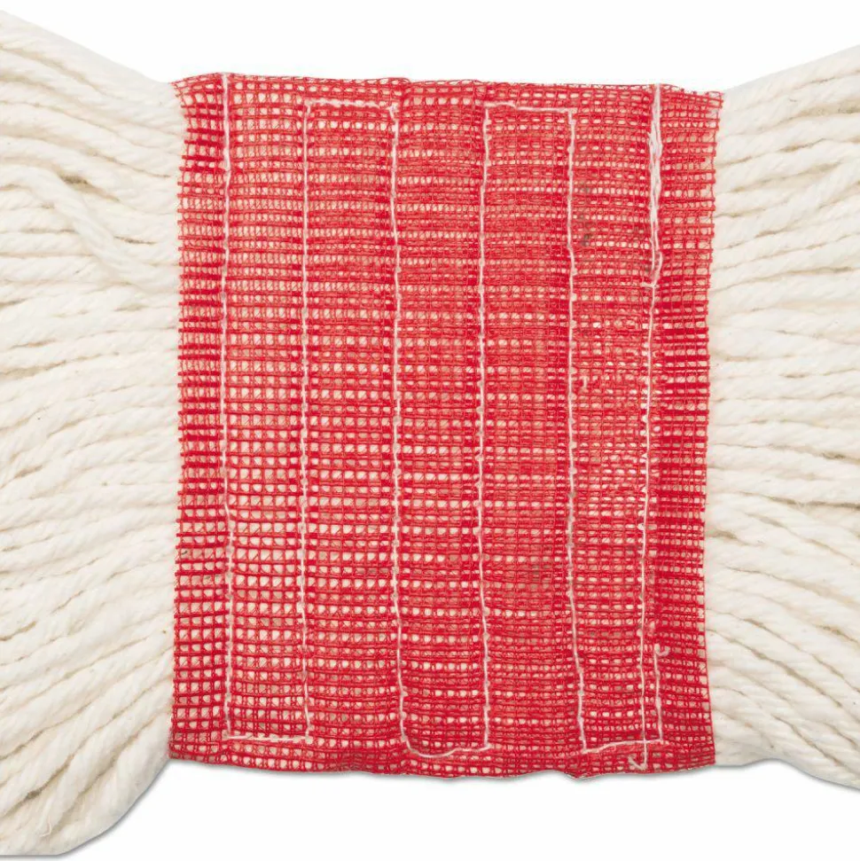Boardwalk Super Loop Wet Mop Head, Cotton/Synthetic Fiber, 5" Headband, Large Size, White