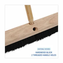 Boardwalk Tampico Fiber Floor Brush Head, 18