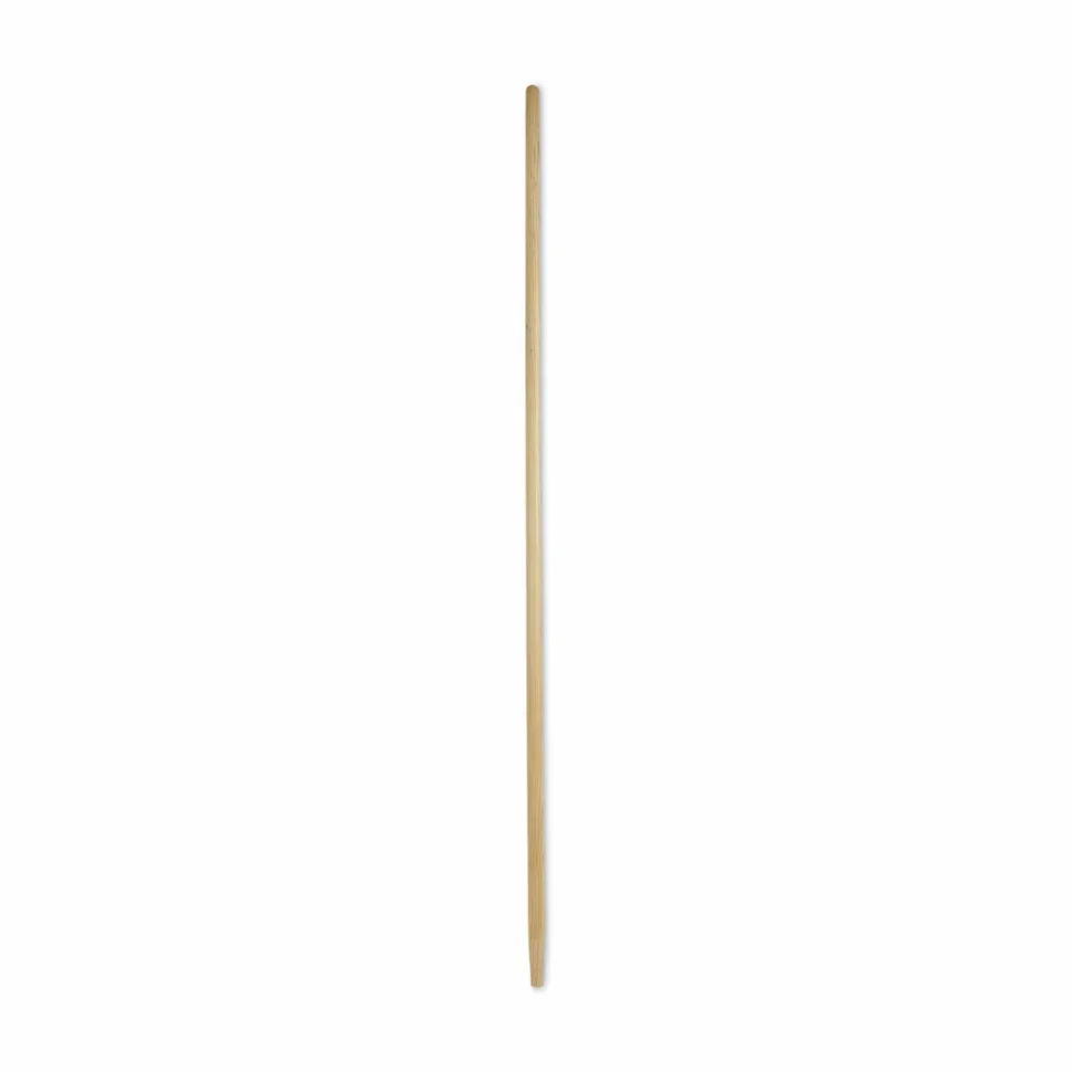 Boardwalk Tapered End Broom Handle, Lacquered Wood, 1.13" dia x 60", Natural