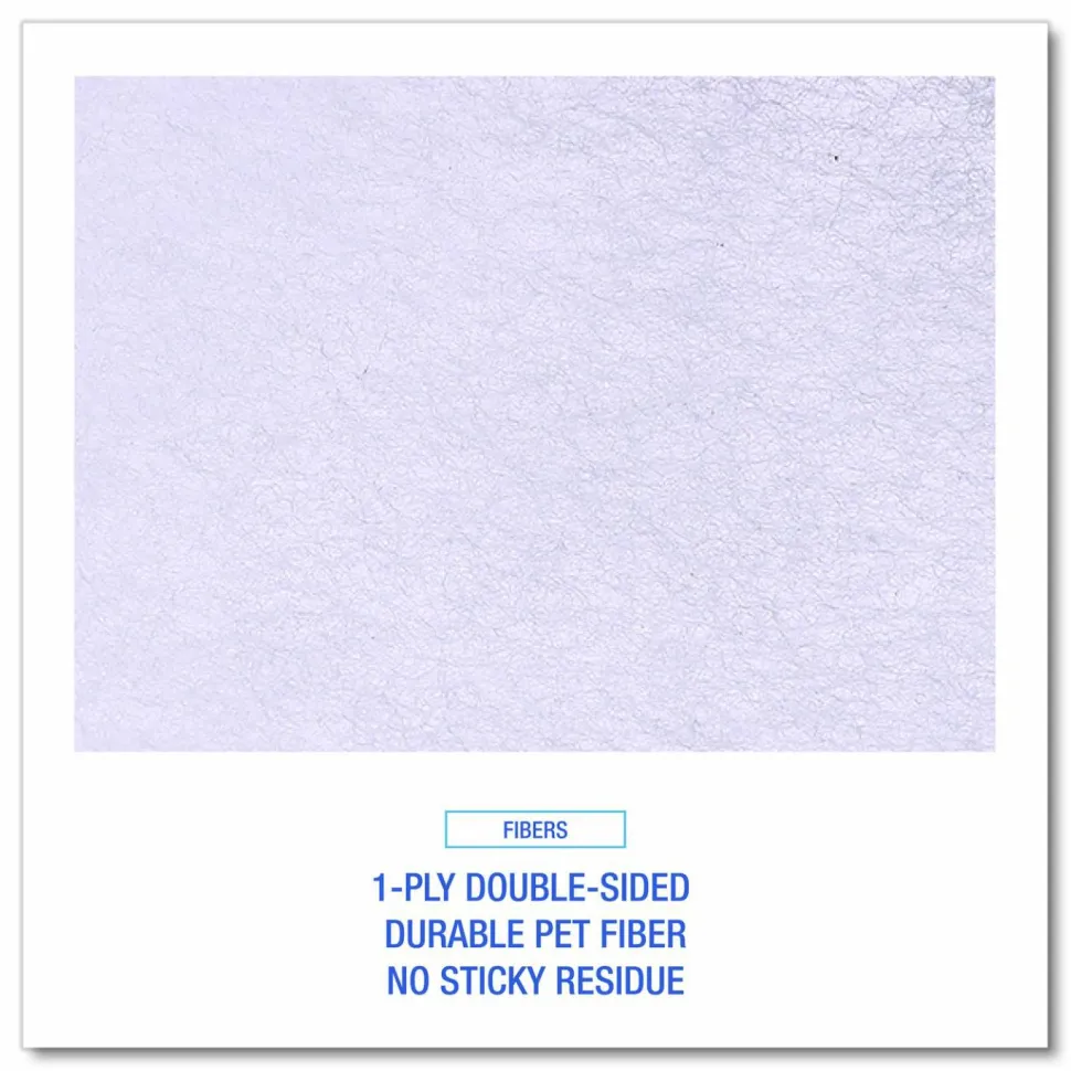 Boardwalk TrapEze Disposable Dusting Sheets, 8" x 125 ft, White, 250 Sheets/Roll