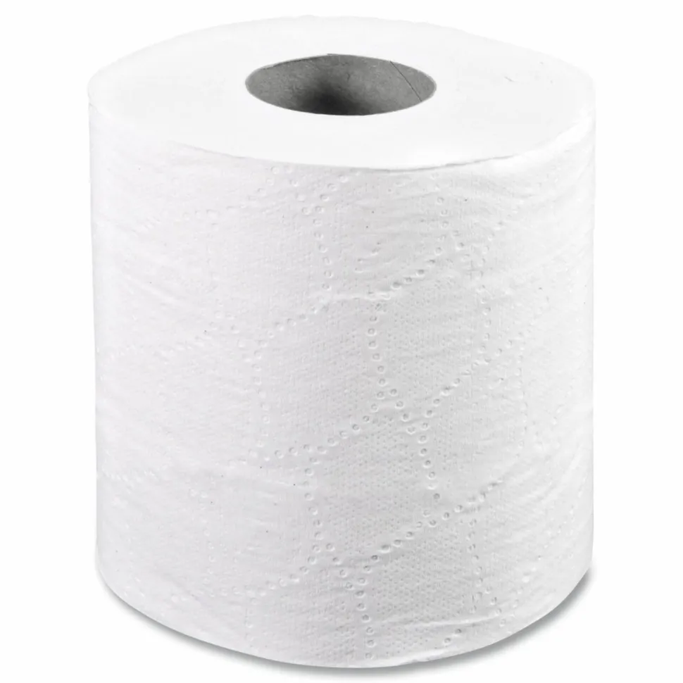 Boardwalk Two-Ply Toilet Tissue, Septic Safe, White, 4.5 x 4.5, 500 Sheets/Roll, 96 Rolls/Carton