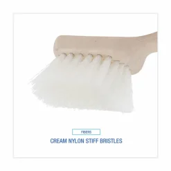Boardwalk Utility Brush, Cream Nylon Bristles, 5.5