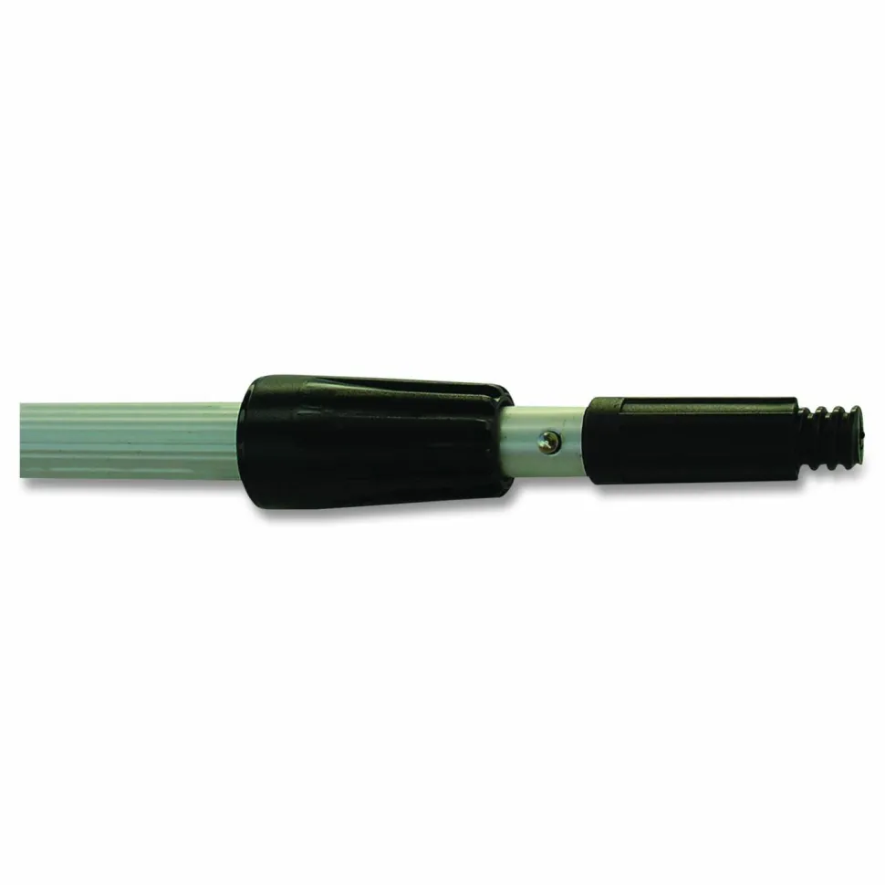 Boardwalk Window Cleaning Kit, 12" Wide Combo Washer/Squeegee, 8 ft Extension Pole, 4" Wide Scraper with 8" Handle