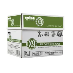 Boise X-9 Multi-Use Printer & Copy Paper, White, Letter (8.5