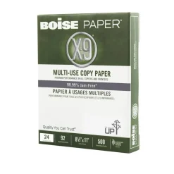 Boise X-9 Multi-Use Printer & Copy Paper, White, Letter (8.5