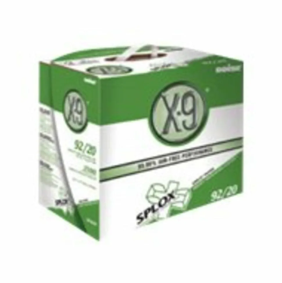 Boise X-9 SPLOX Reamless Multi-Use Printer & Copy Paper, White, Letter (8.5" x 11"), 2500 Sheets Per Case, 20 Lb, 92 Brightness