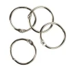 Book Rings, 1", Silver, Pack Of 100