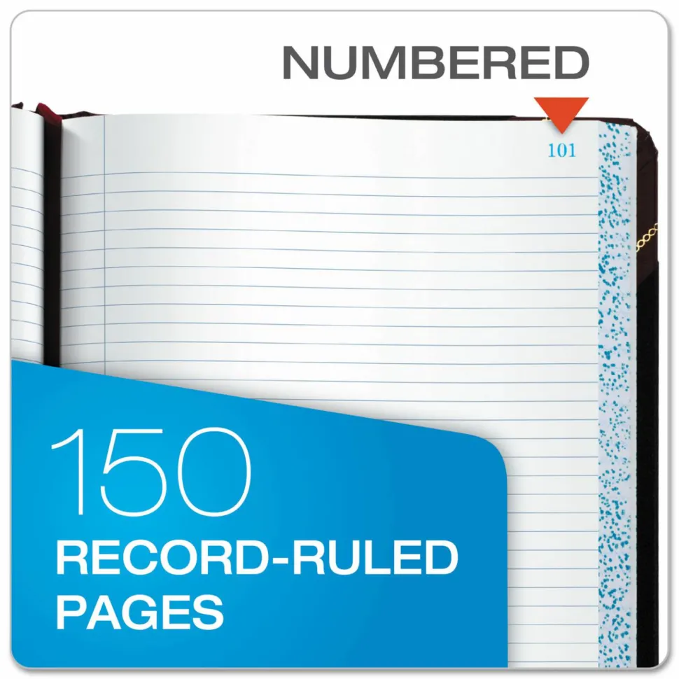Boorum & Pease Columnar Book, 10 3/8" x 8 1/8", Record, No Units, 75 Sheets