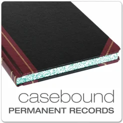 Boorum & Pease Columnar Book, 10 3/8" x 8 1/8", Record, No Units, 150 Sheets