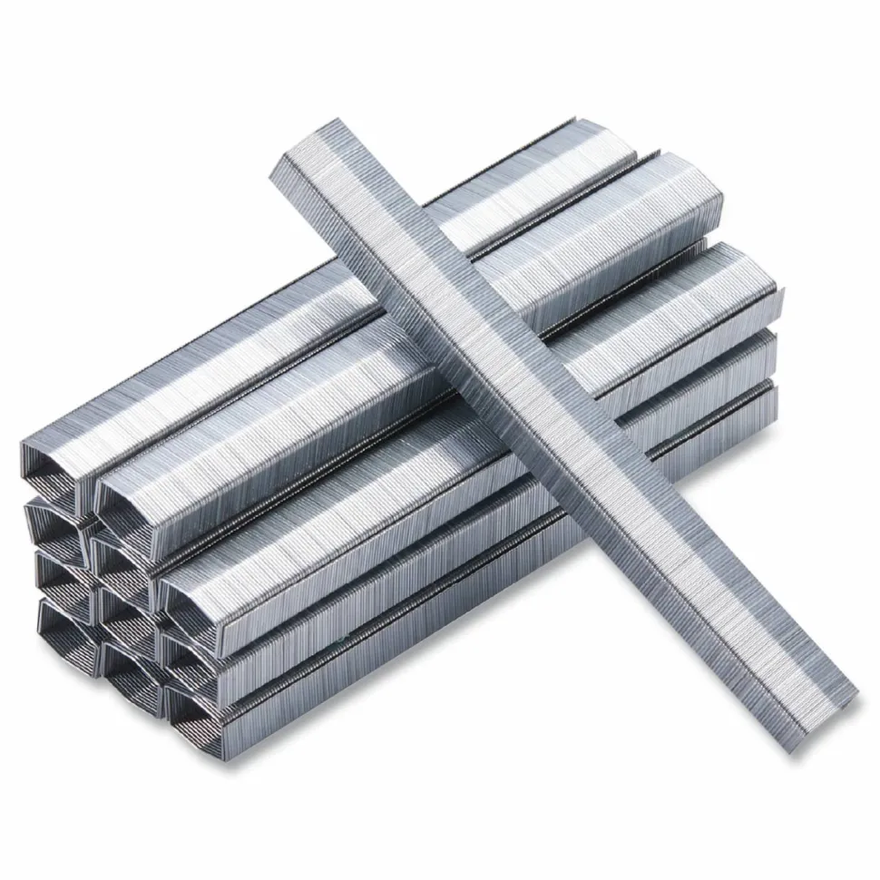 Bostitch B8 PowerCrown Premium Staples, 1/4" Size, Box Of 5,000