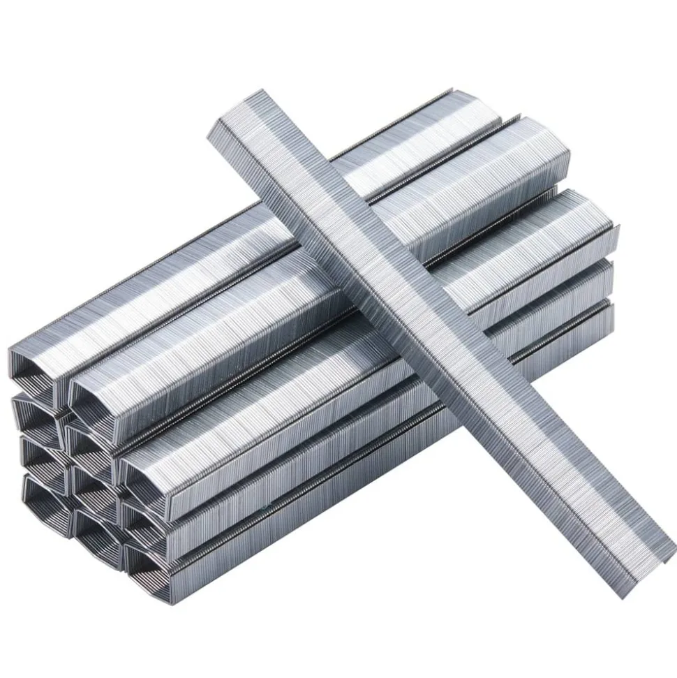 Bostitch B8 PowerCrown Premium Staples, 1/4" Size, Box Of 5,000