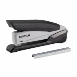 Bostitch EcoStapler Spring-Powered Antimicrobial Desktop Stapler, 20-Sheets