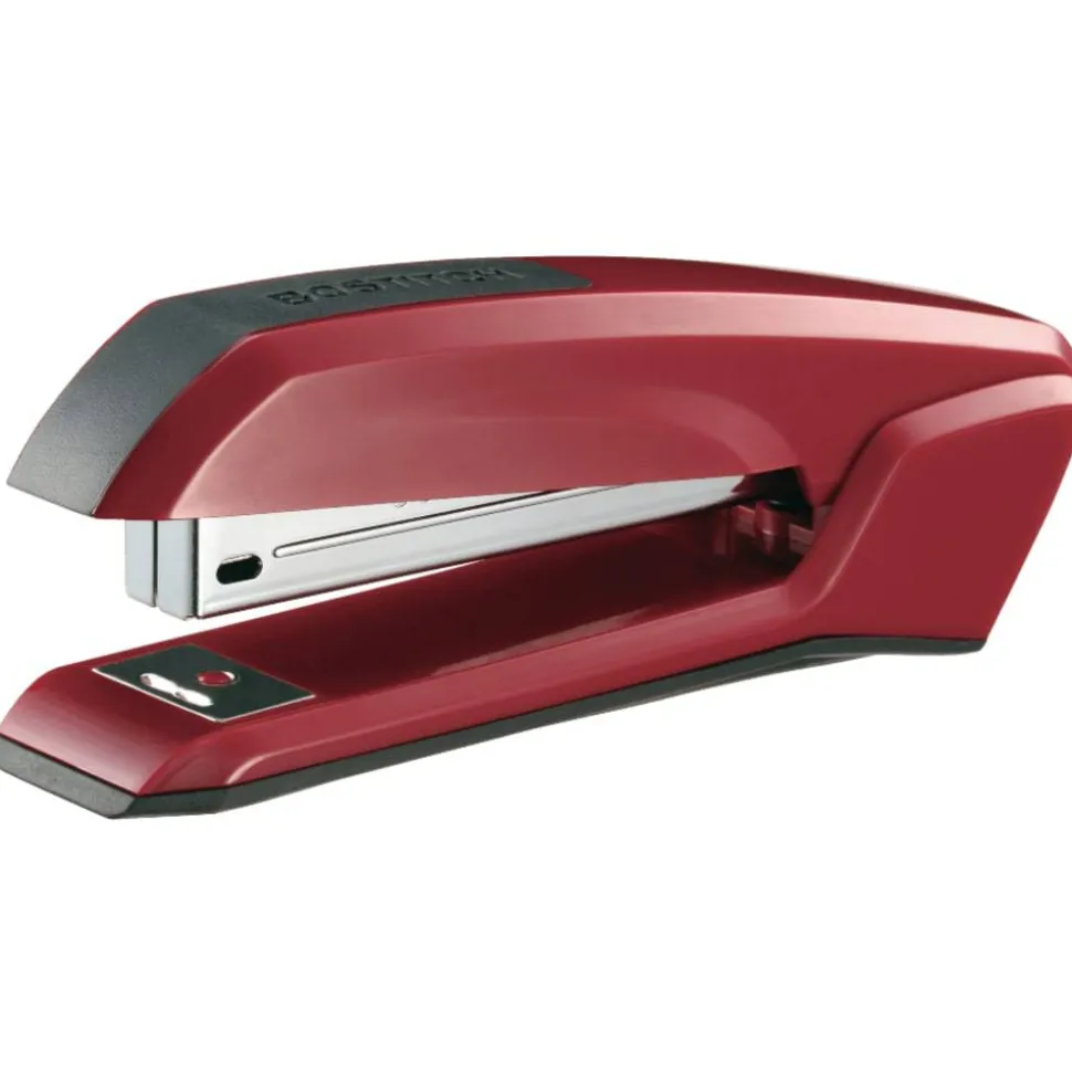 Bostitch Ascend Stapler With Antimicrobial Protection, 70% Recycled, Red