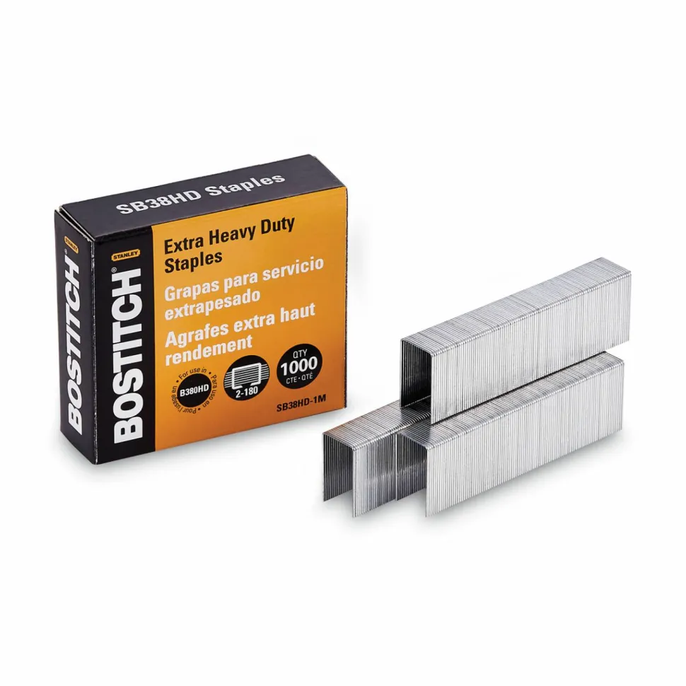 Bostitch B38HD-1M Heavy-Duty Staples, 15/16" Standard, Box Of 1,000