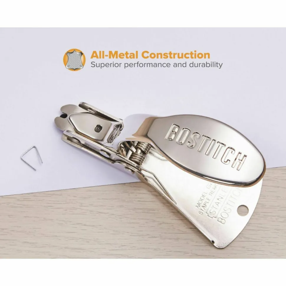 Bostitch Carton & Heavy Duty Staple Remover, Chrome