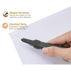 Bostitch Contemporary Push-Style Staple Remover, Black