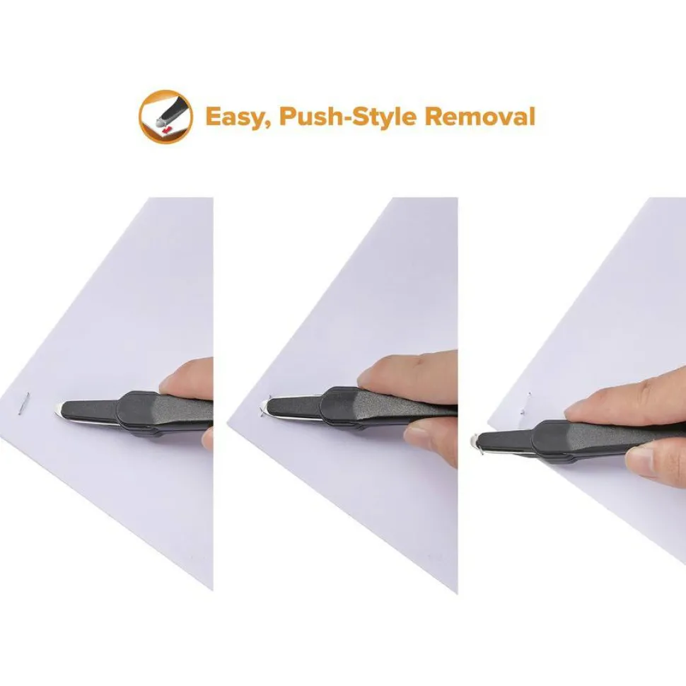 Bostitch Contemporary Push-Style Staple Remover, Black