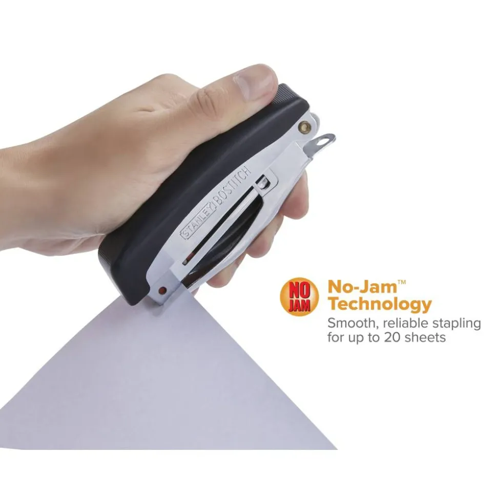 Bostitch Deluxe Hand-Held Stapler, Black