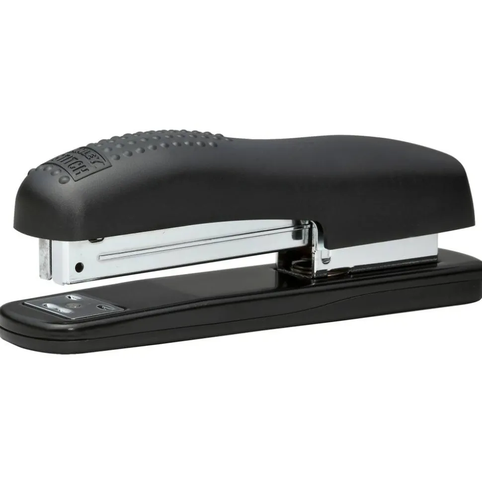 Bostitch Ergonomic Desktop Stapler, 20 Sheets Capacity, Black