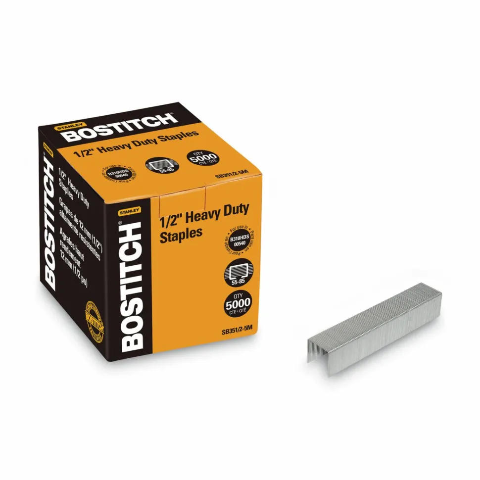 Bostitch 1/2" Heavy Duty Staples 5000
